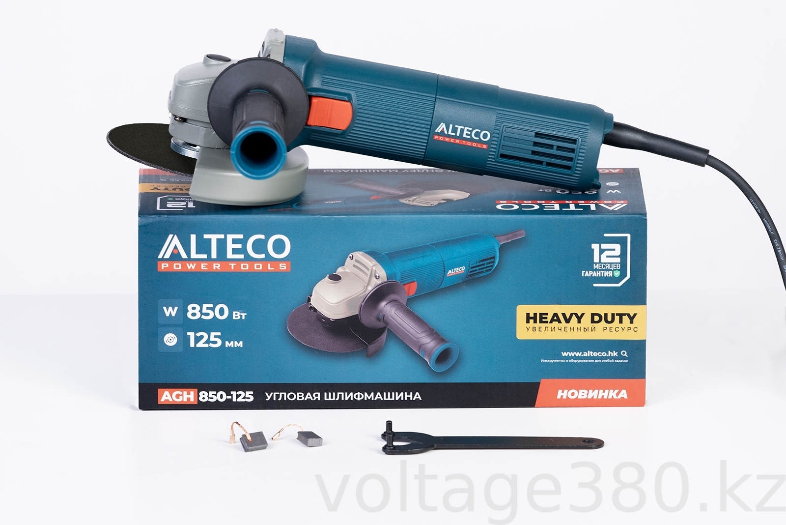 УГЛОВАЯ ШЛИФМАШИНА ALTECO HEAVY DUTY AGH 850-125