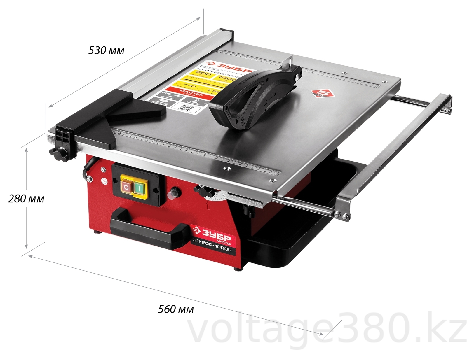 ЗУБР Плиткорез электрический настольный ЭП-200-1000Н