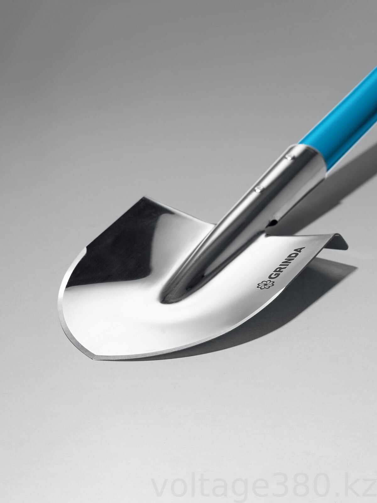 Лопата дамская штыковая остроконечная, GRINDA WS-2 200х160х1200мм, алюминиевый черенок, PROLine (421827)