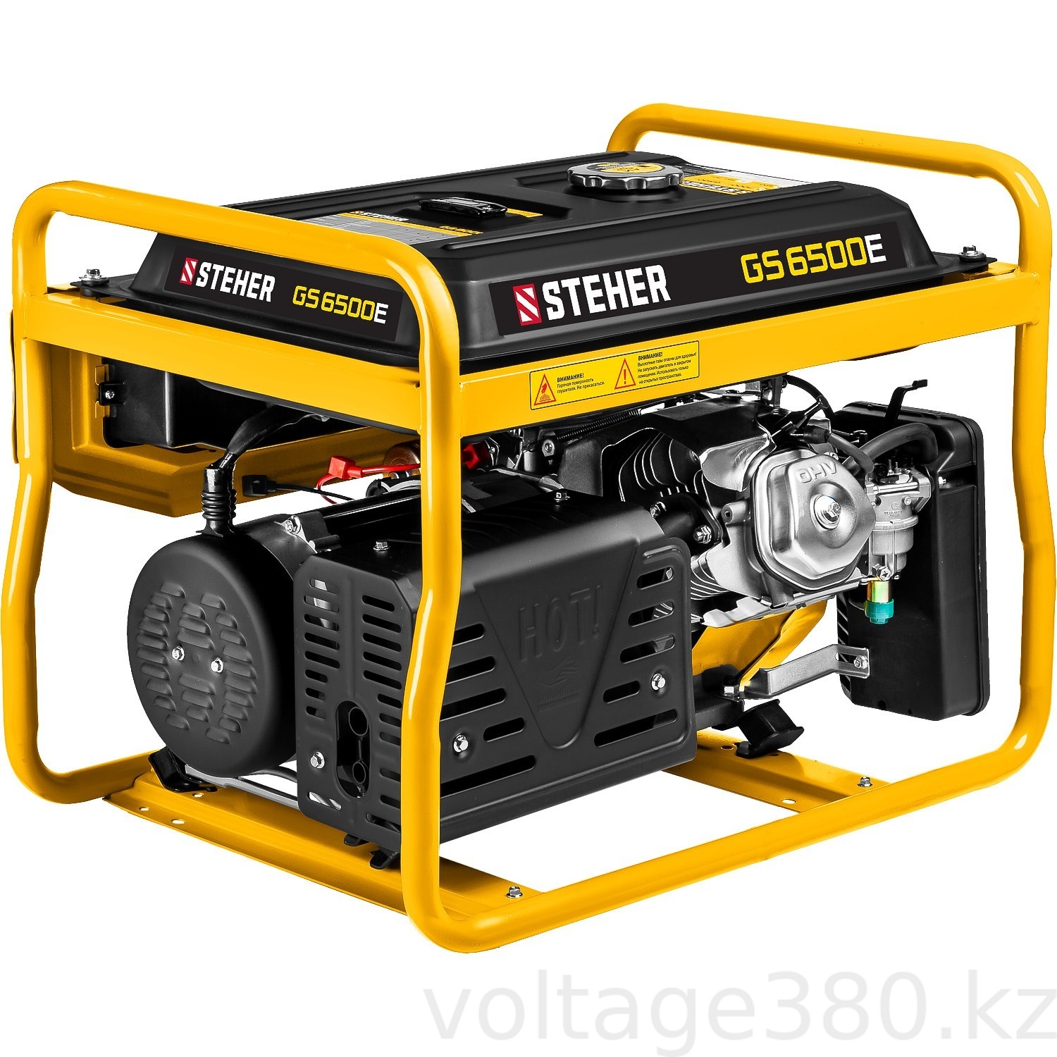 Генератор бензиновый GS-6500Е Steher