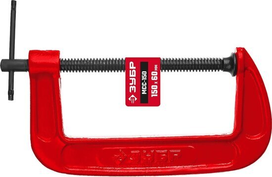 Cтрубцина тип G 150 мм, литой корпус ЗУБР