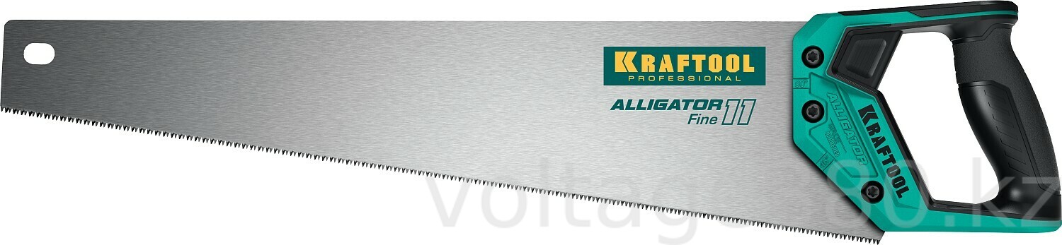 Ножовка для точного реза KRAFTOOL Alligator Fine 11, 550 мм, (15203-55)