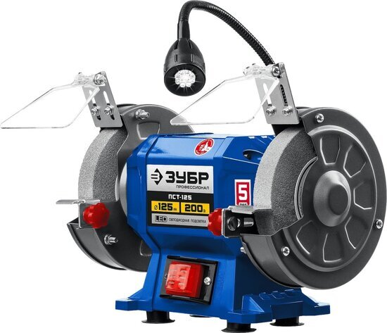 Станок точильный ЗУБР "ПРОФЕССИОНАЛ" ПСТ-125. Гарантия 5 лет!