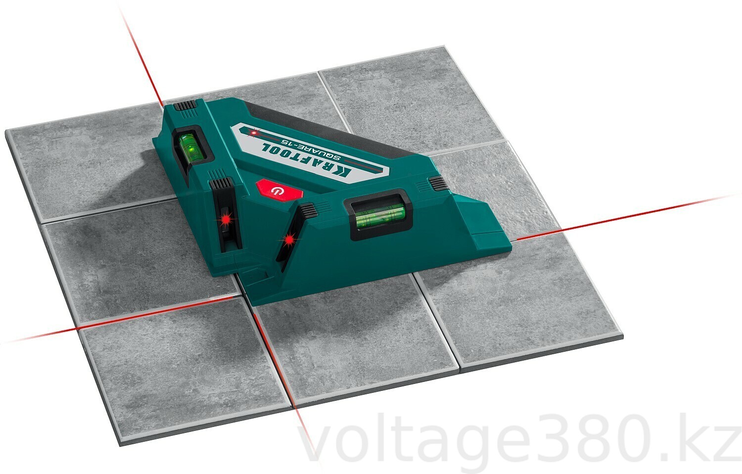 Лазерный угольник для кафеля Kraftool