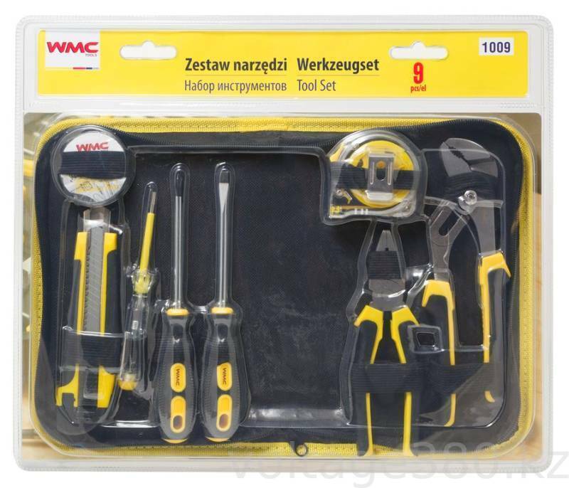 Набор инструментов 9пр, в сумке WMC TOOLS 1009