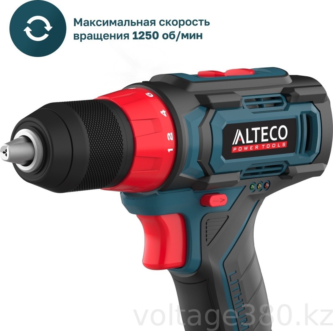 АККУМУЛЯТОРНАЯ УДАРНАЯ ДРЕЛЬ-ШУРУПОВЕРТ ALTECO CD 21-35 X2