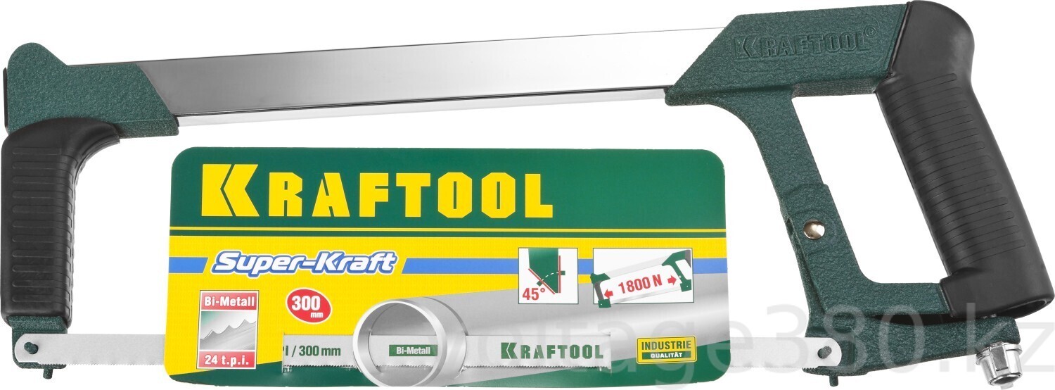 Ножовка по металлу, 185 кгс Super-Kraft  KRAFTOOL